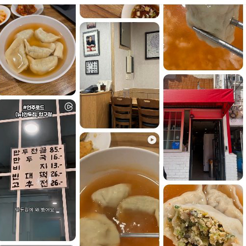 Mejor Street Food en Apgujeong - 뉴만두집