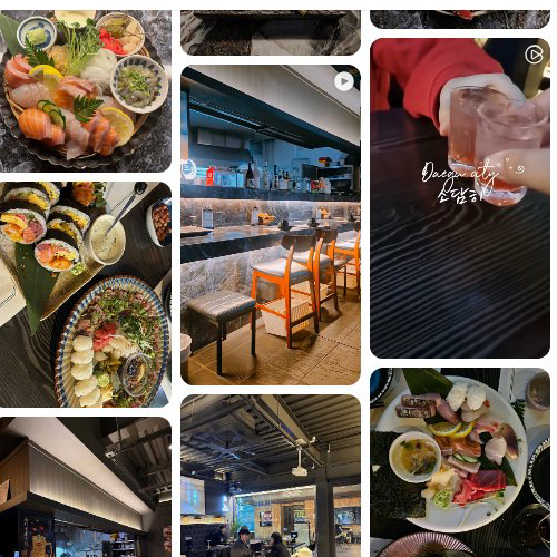 Mejor Sushi en Dongseongno - 소담히 동성로