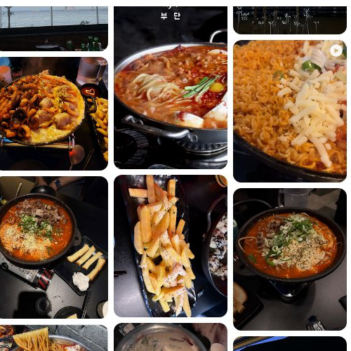 Best Spicy Stir-Fried Noodles in Gwangalli Beach - Budan Gwangalli Branch
