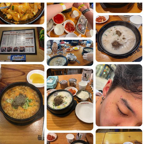 Mejor Sausage Soup en Hongdae - 큰맘할매순대국 홍대점