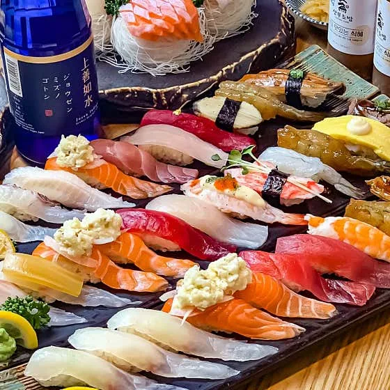 Best sushi in Ilsan - Sangmu Chobap (상무초밥)