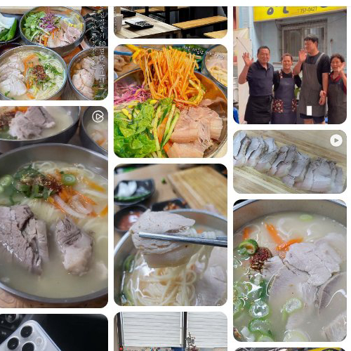 Mejor Cold Noodle en Jeju City - 동진식당 고기국수 동문시장점