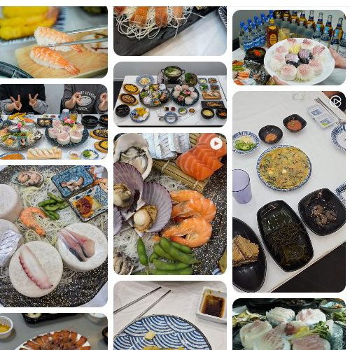 Mejor Sushi (note: although the blog content doesn't specify, the restaurant name and category suggest it's a seafood restaurant serving sushi-like dishes) en Seongsan - 성산일출봉 어멍횟집