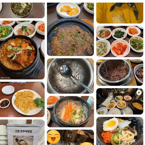 Best Mixed Rice with Vegetables and Meat in Shinchon - Gohyang Jeonju Bibimbap Hyundai Department Store Sinchon Branch