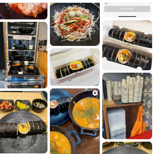 Best Street Food in  - Cheongdamdong Manyeo Gimbap Gangnam Station