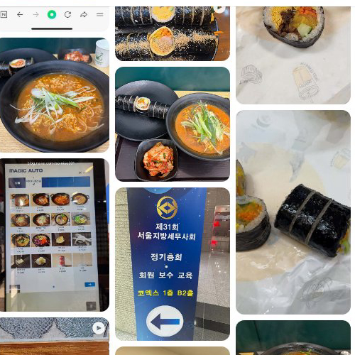 Best Street Food in  - Cheongdamdong Manyeo Gimbap Gangnam Station