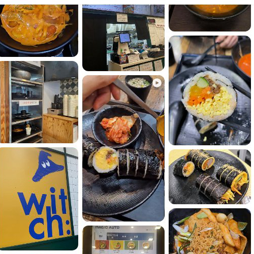 Best Street Food in  - Cheongdamdong Manyeo Gimbap Gangnam Station