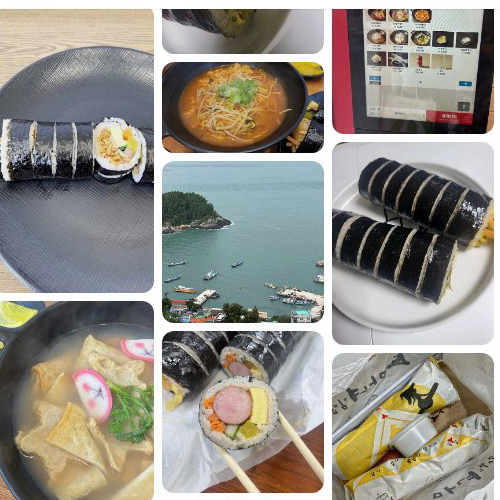 Best Street Food in  - Cheongdamdong Manyeo Gimbap Yeouido Jikyungjeom