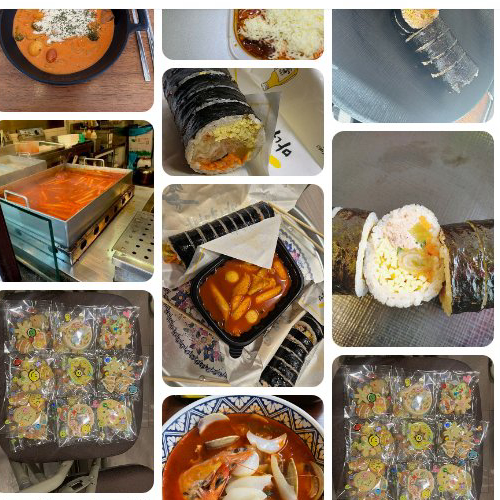 Best Street Food in  - Cheongdamdong Manyeo Gimbap Yeouido Jikyungjeom