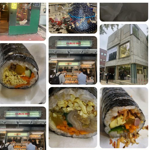 Best Street Food in  - Cheongdamdong Manyeo Gimbap Yeouido Jikyungjeom