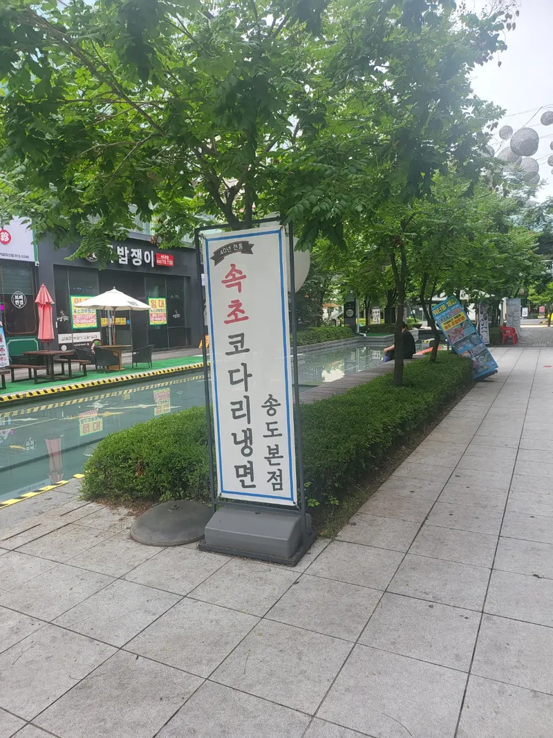 Mejor Cold Noodle Soup en Songdo - 속초코다리냉면 송도본점