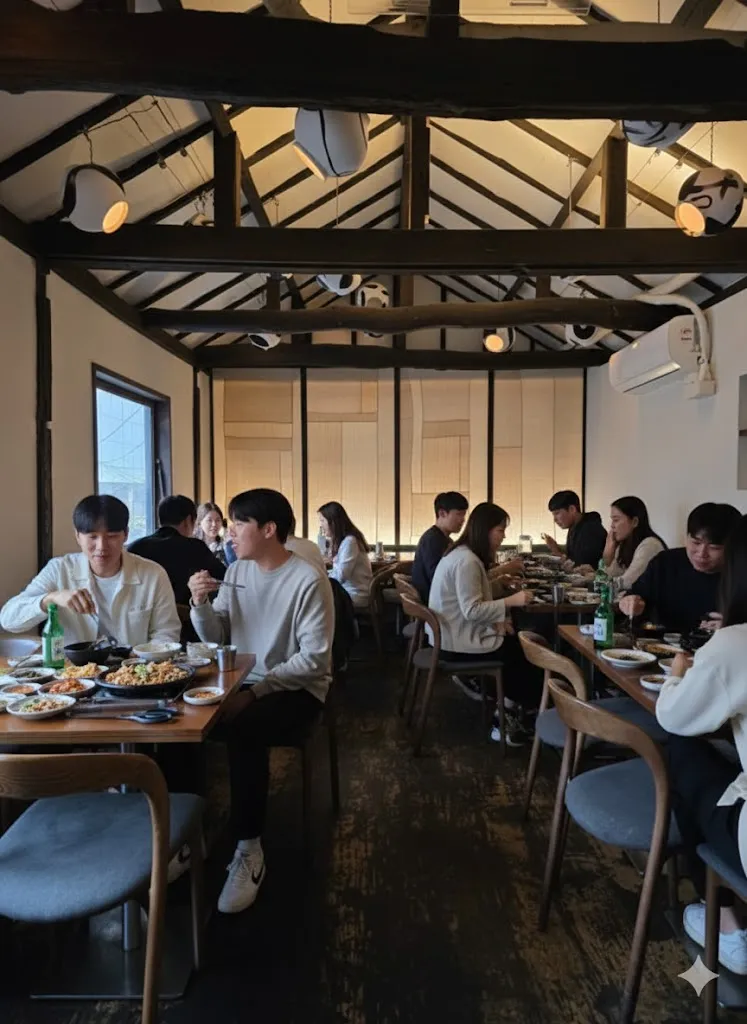 Mejor bo ssam en Yongsan - 더기와 용산점