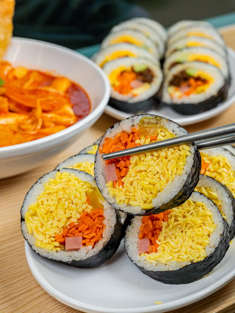 Best Korean Snacks in  - Jeong Gimbap