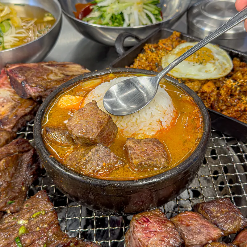 Mejor Korean BBQ en  - 우대포 방이점