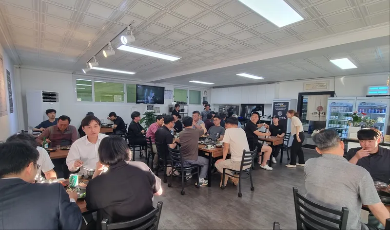 Mejor Korean Sausage Soup en Chuncheon Downtown - 국민순대국 미슐랭면 춘천점