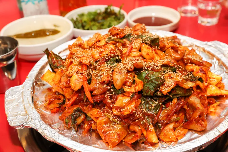 Mejor Grilled Meats en Wangsimni - 왕십리맛나곱창