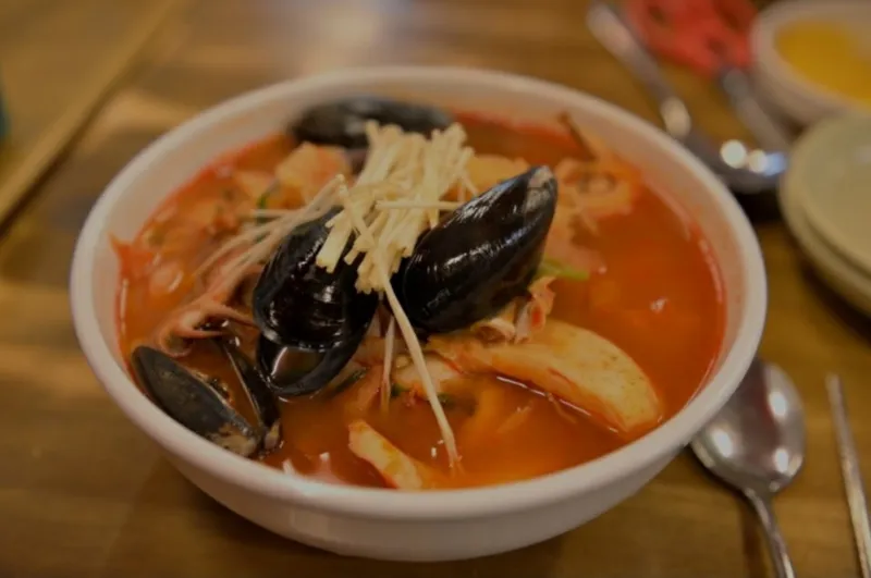 Best Stir-Fried Noodles in Gijang - Yonggung Haemul Yachae Jjambbong