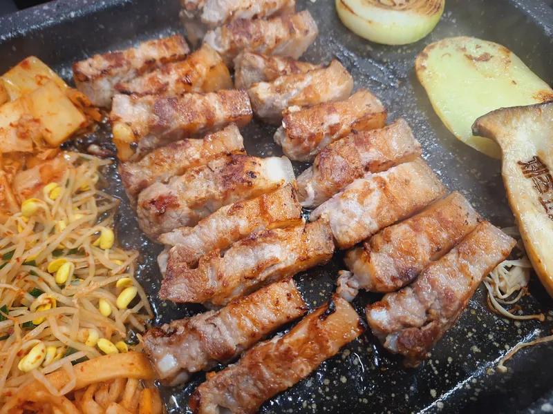 Best Korean blood sausage soup in Seogwipo - Jeju Gogi Pocha