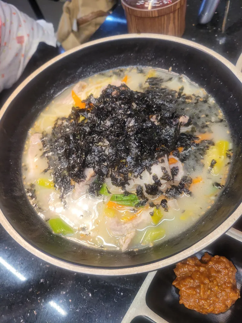 Best Korean blood sausage soup in Seogwipo - Jeju Gogi Pocha