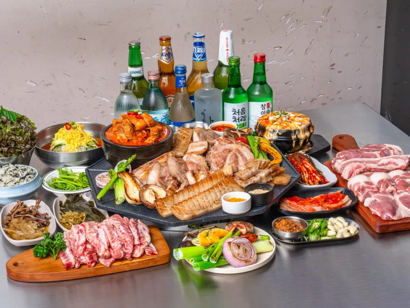 Mejor Korean BBQ en  - 빽돈 잠실 방이