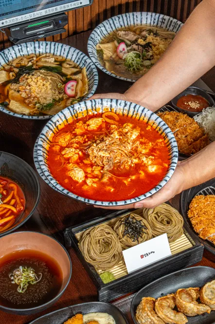 Mejor Tteokbokki en Pangyo - 삼동소바 분당정자점