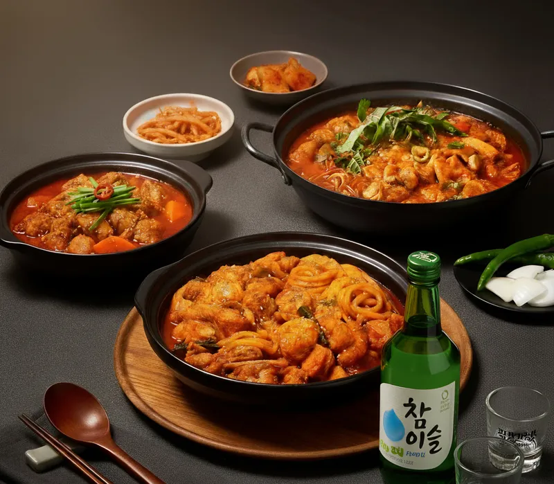 Mejor Gopdori Tang en Songdo International Business District - 조우곱도리탕 인천송도타임스페이스 본점