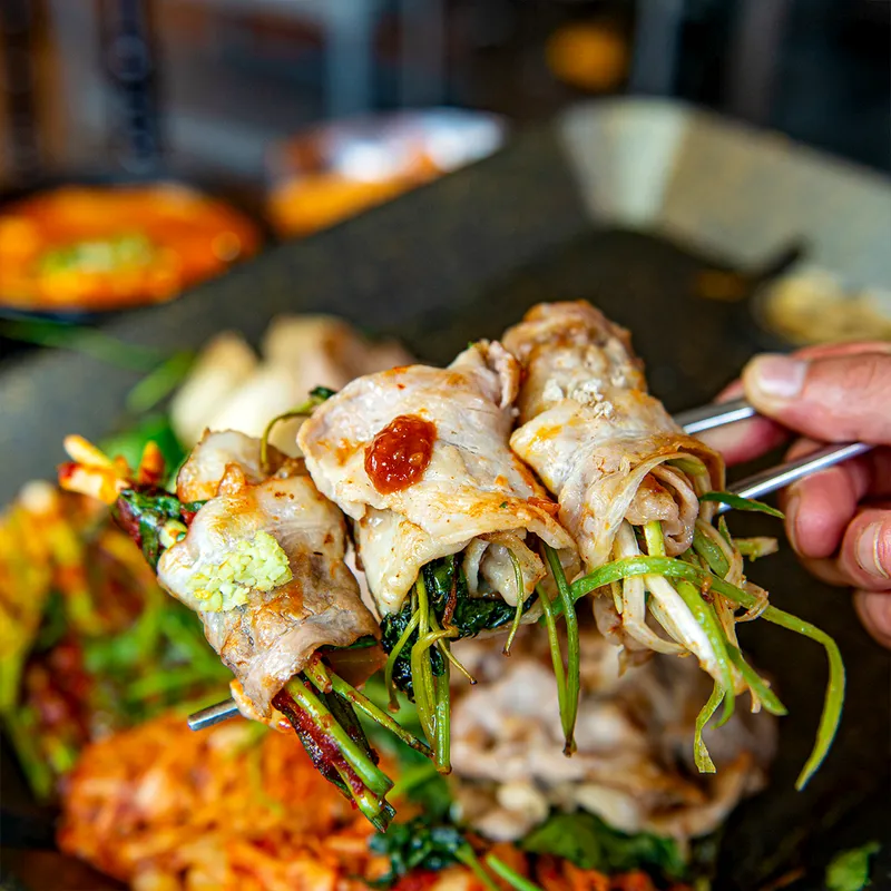 Mejor Pork belly en Itaewon - 찰만생대패