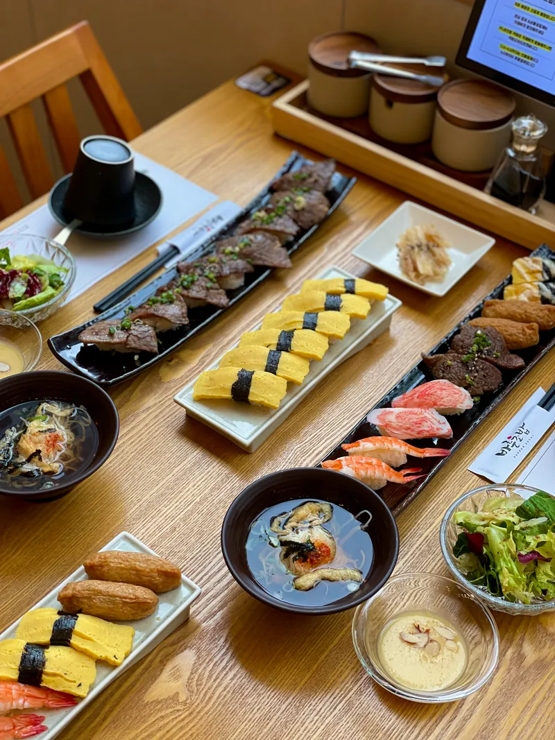 Mejor sushi en Dunsan - 바른초밥 둔산점
