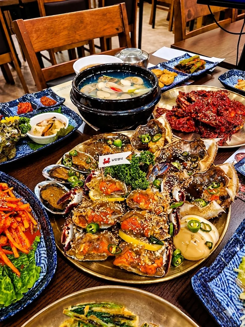 Best Stew in  - Yeosu Gejang Hansang Nangman Byeolsik La Terrace