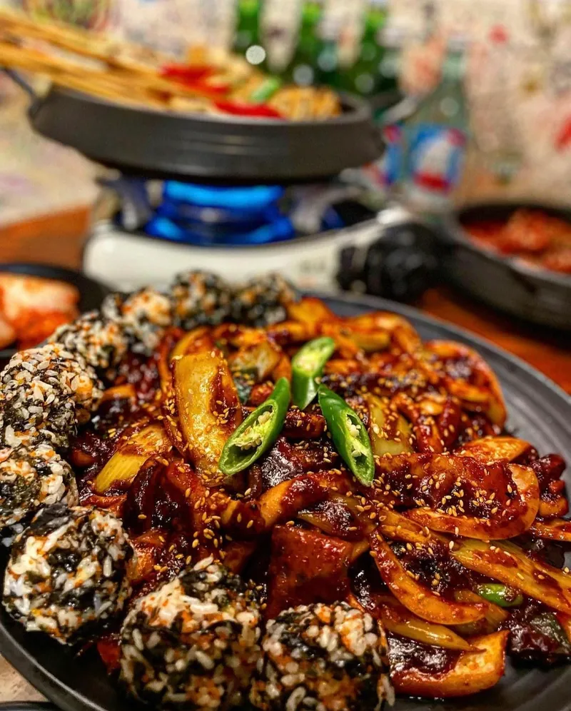 Best Street Food in  - 119 Chicken Feet Cheonho Main Store