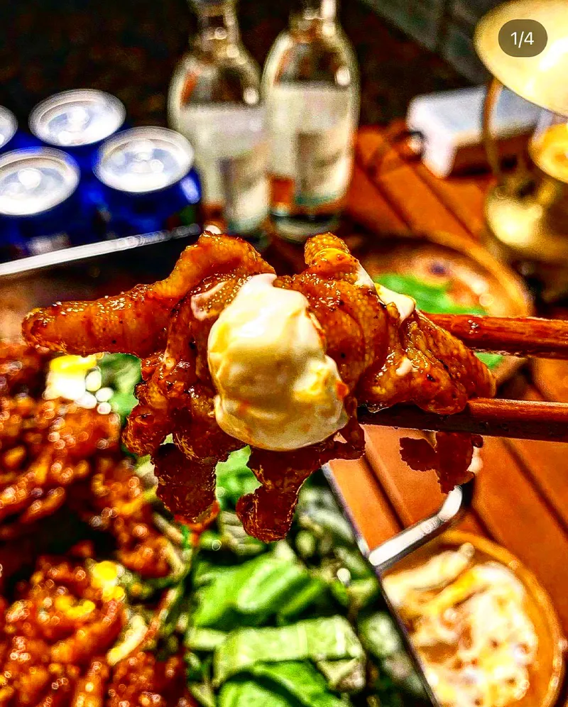 Best Street Food in  - 119 Chicken Feet Cheonho Main Store