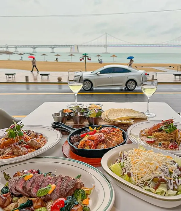 Mejor Fried Chicken en Gwangalli Beach - 브롱스브루잉컴퍼니 광안리BP점