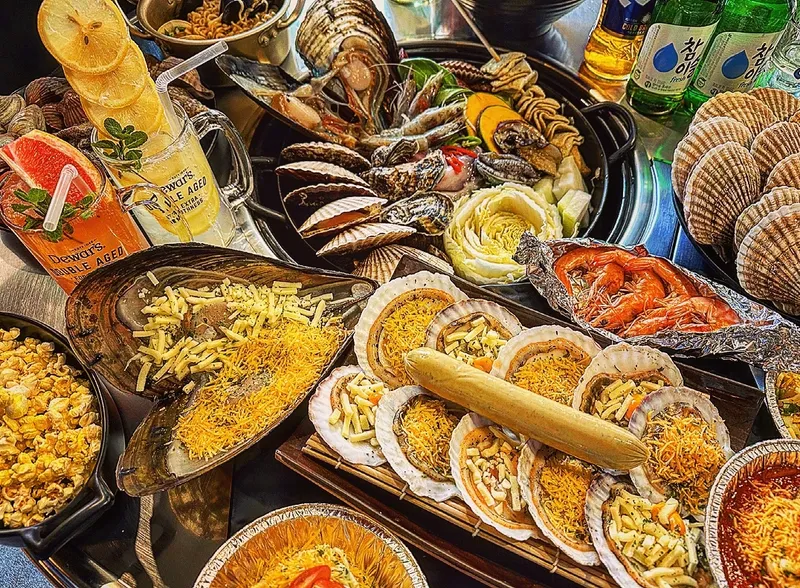 Best Raw Clams in Hongdae - Hawaii Jogae Hongdae Branch