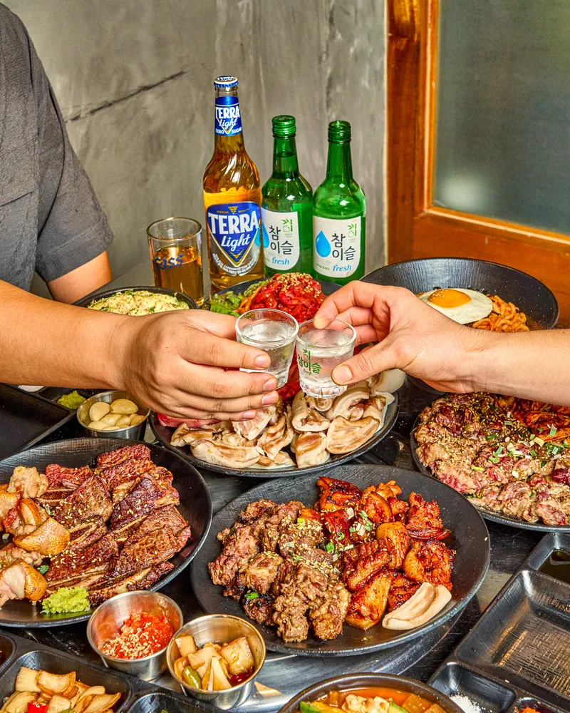 Mejor Pork Belly Skewers en Nowon - 동적깡통구이 노원직영점