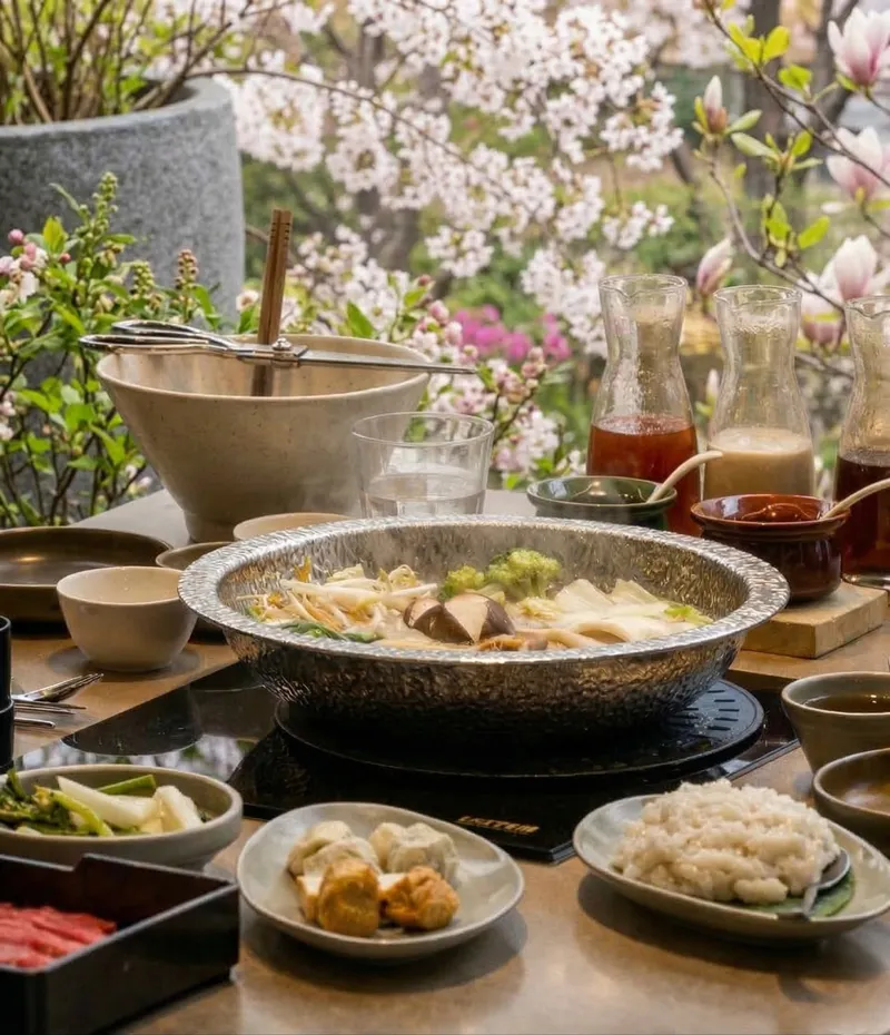 Mejor Noodles en Yongsan - 샤브인서울 신용산본점