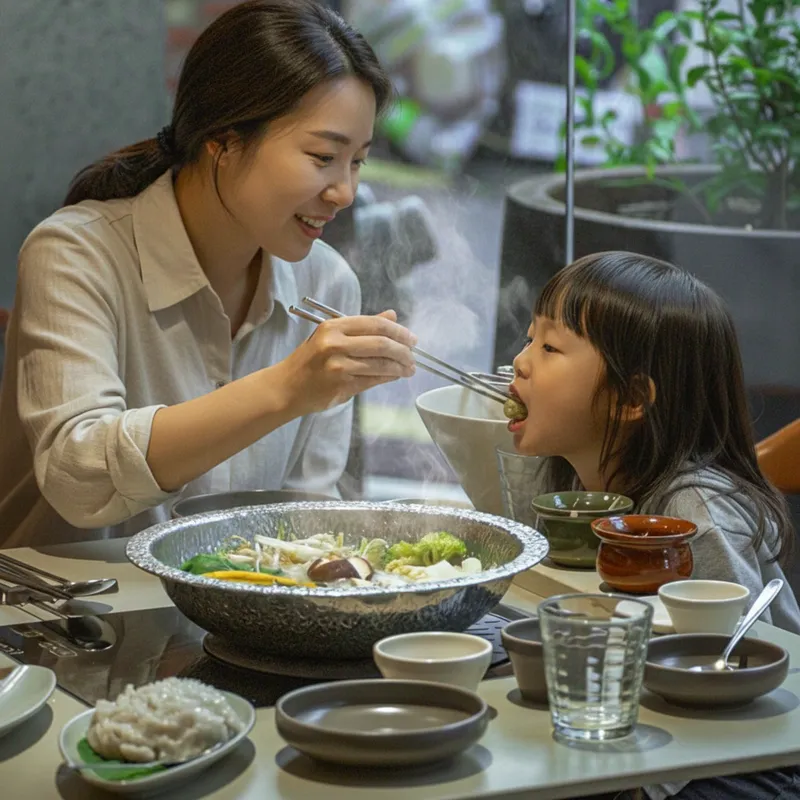 Mejor Noodles en Yongsan - 샤브인서울 신용산본점