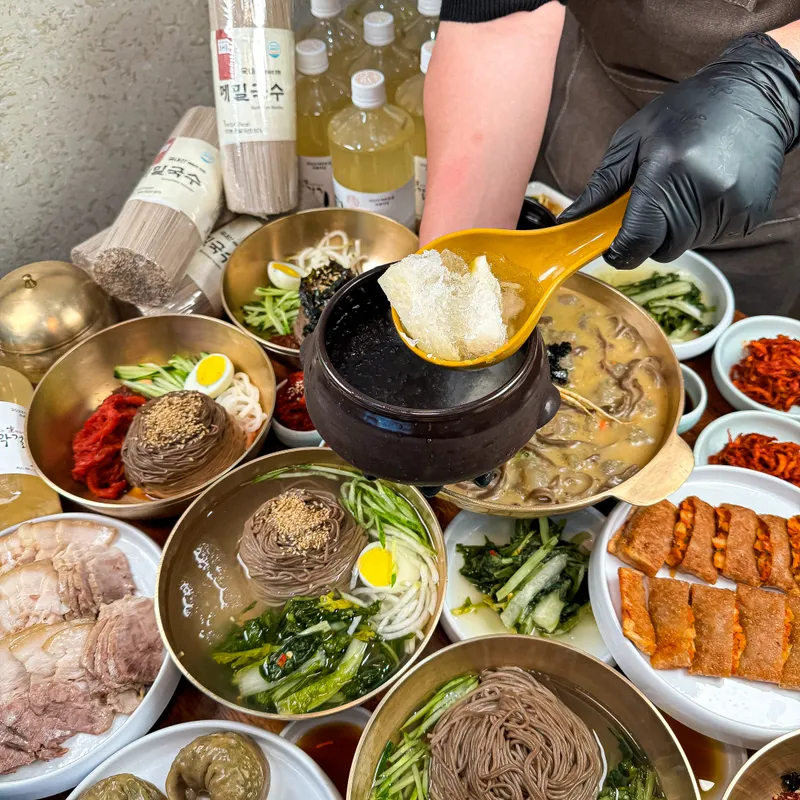 Best Cold Noodle Soup in Suwon - Daegwol Makguksu Suwon Direct Store