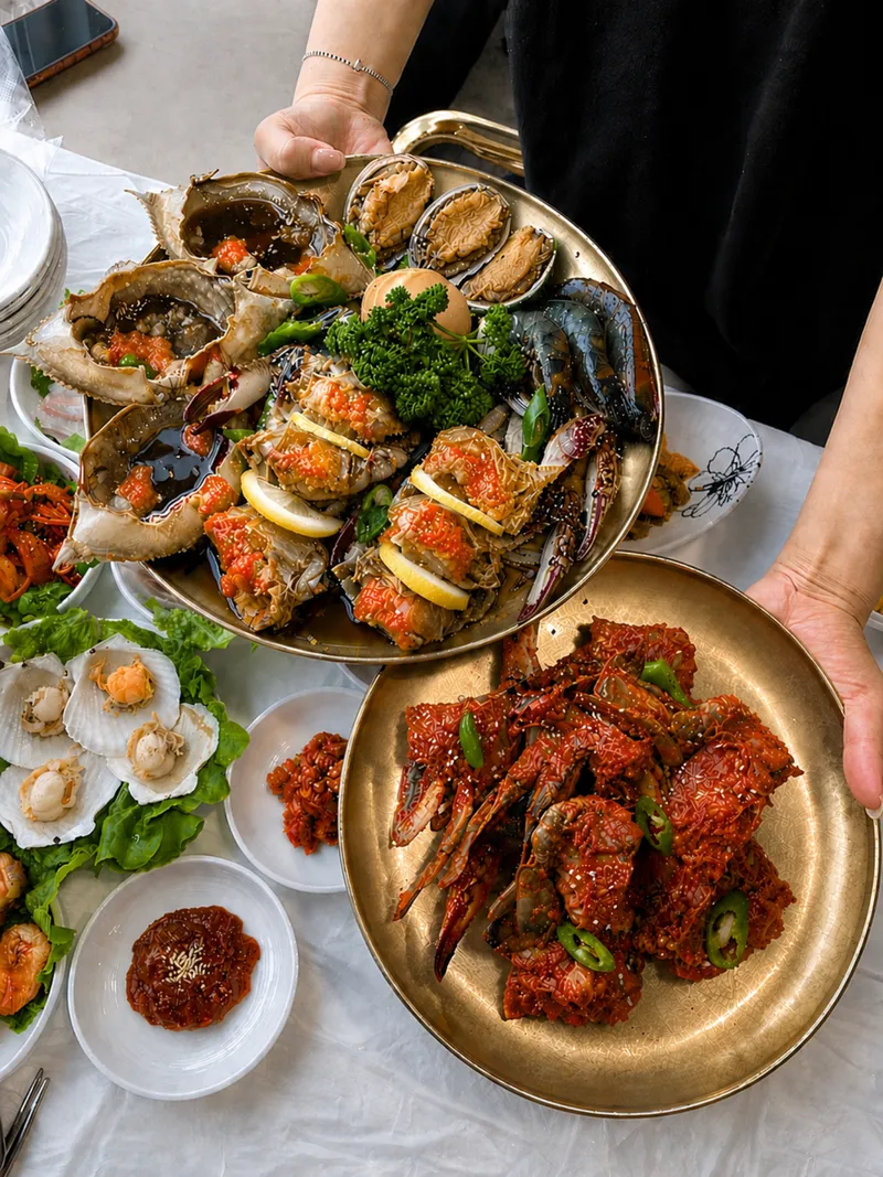 Best Seafood in Yeosu - Yeosu Galchi Jorim Nangman Byeolsik Expo Branch