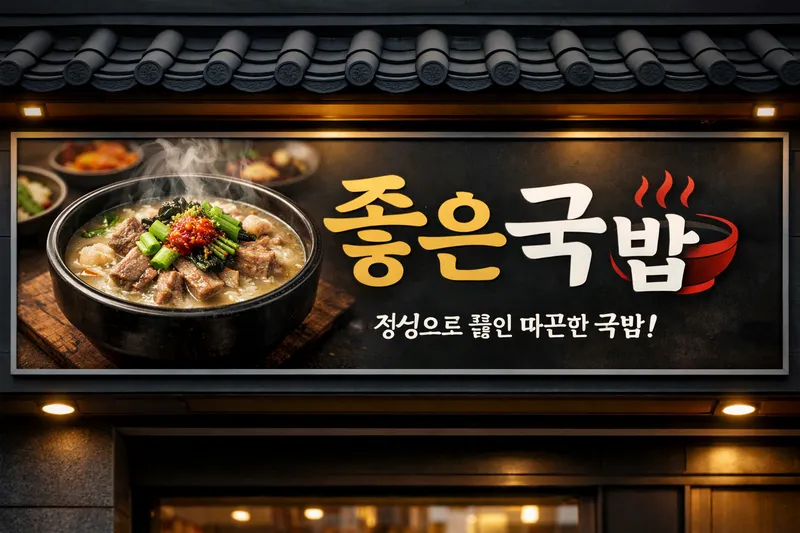 Chungjangno Joeun Gukbap Main Branch