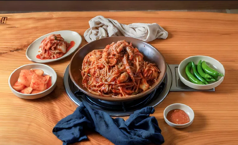 Mejor Pork Trotter Stew en Dunsan - 대대로감자탕족발 본점