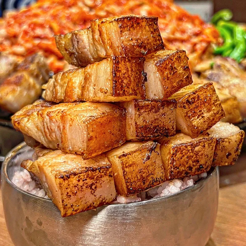 Mejor Pork belly en Dongseongno - 만재네 교동점
