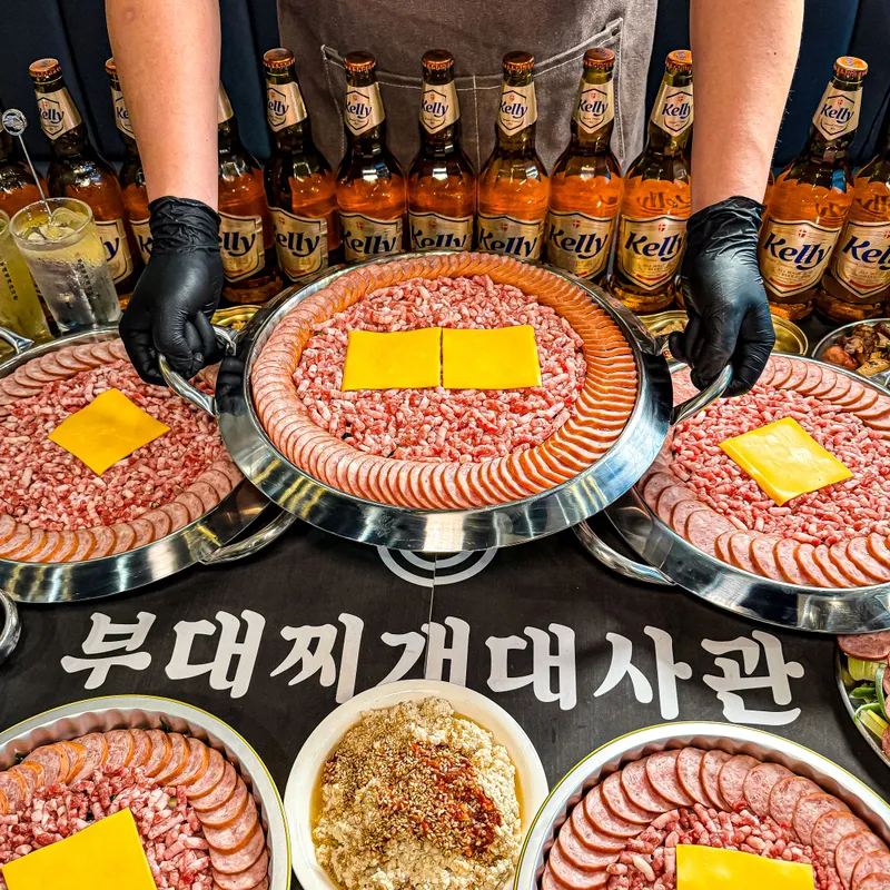 Mejor Spicy Stew en Seolleung - 부대찌개대사관 선릉직영점