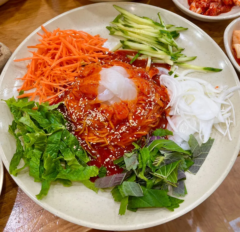 Best Cold Noodle Soup in Seongsan - Sammu Guksu 2nd Branch