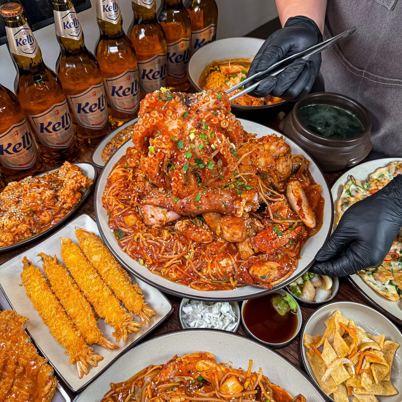 Mejor Seafood en Dongtan - 노작진성아구찜 동탄본점