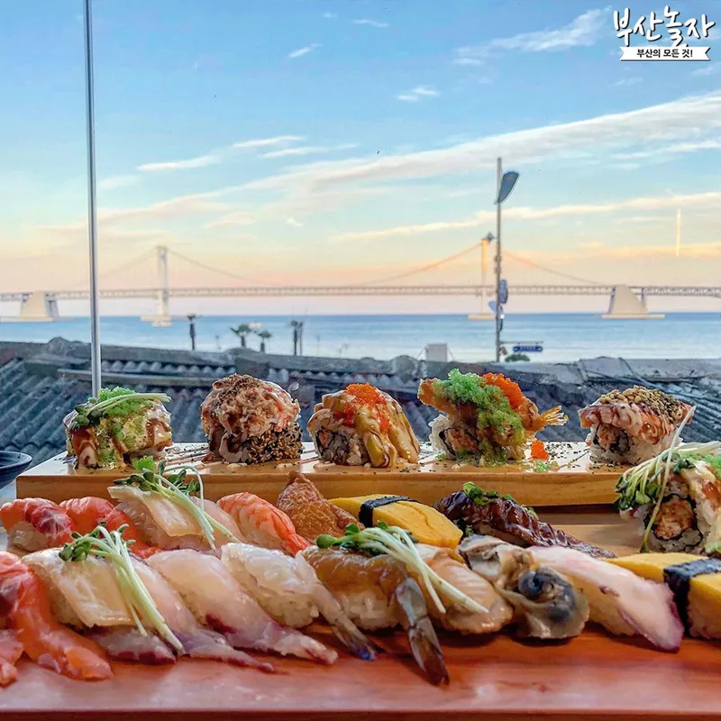 Mejor Sushi en Gwangalli - 용이초밥 광안리점