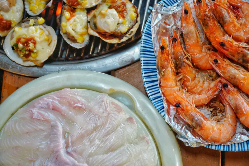 Mejor Raw Fish en Haeundae Beach - 선창횟집