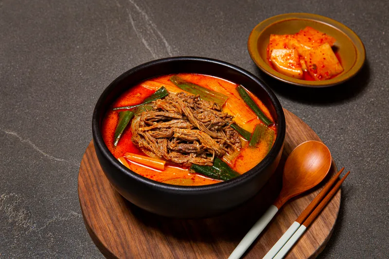 Best Korean Blood Sausage Soup in Hapjeong - Hapjeong Sundaeguk
