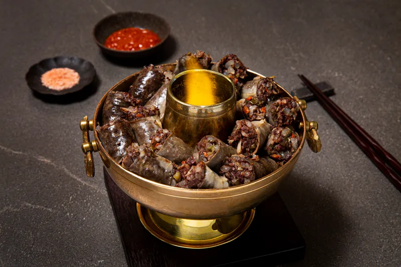 Best Korean Blood Sausage Soup in Hapjeong - Hapjeong Sundaeguk