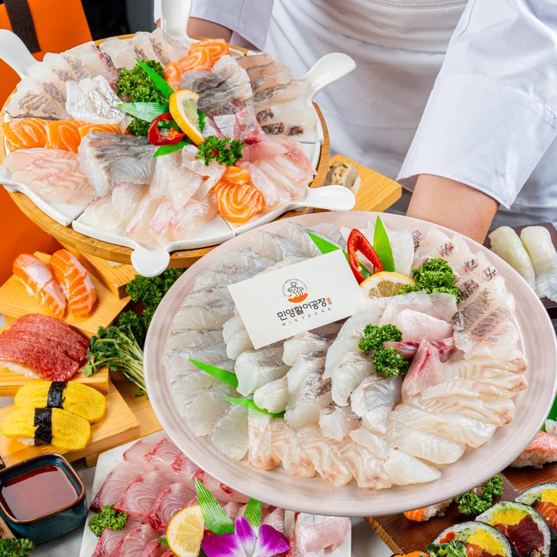 Mejor Raw fish en Mungo - 민영활어공장 망원시장점