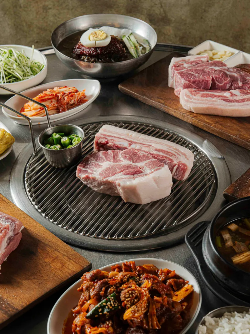Mejor Pork Belly BBQ en Sunnong - 김돈이 선릉본점